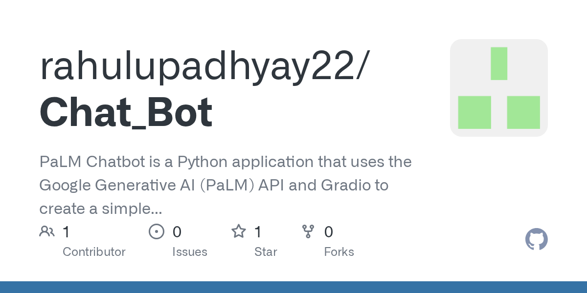 PaLM Chat Bot