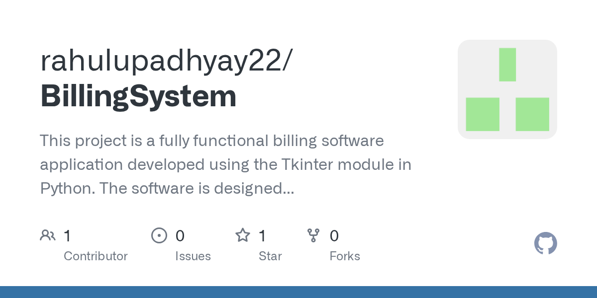 Billing System
